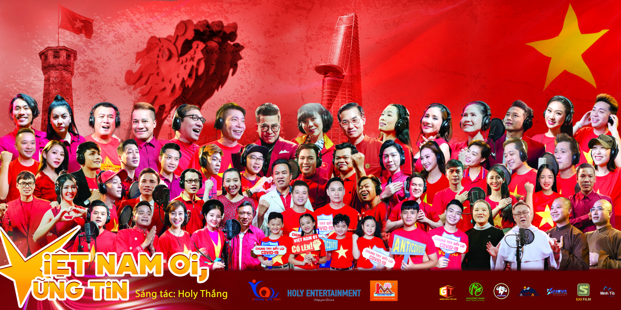 poster Vietnam oi Vung Tin với 150 nghệ sĩ z