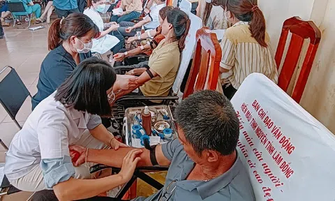 Lâm Đồng: Tổ chức thành công Ngày hội hiến máu tình nguyện đợt 3 tại huyện Lâm Hà