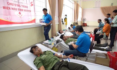 Long An tiếp nhận được hơn 3.800 đơn vị máu từ hoạt động hiến máu tình nguyện