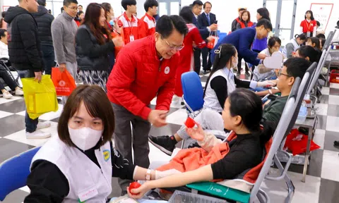 Hội Chữ thập đỏ Hà Nội vận động hiến máu tình nguyện và hiến mô tạng