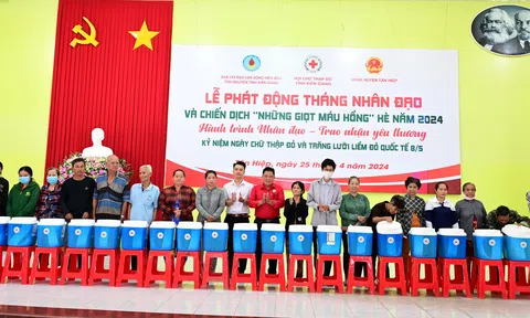 Hơn 45 tỷ đồng ủng hộ Tháng Nhân đạo tại tỉnh Kiên Giang