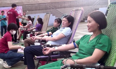 Gia Lai: 450 người tham gia hiến máu tình nguyện