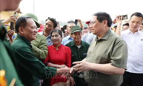 Thủ tướng Phạm Minh Chính tri ân những người làm nên Chiến thắng Điện Biên Phủ