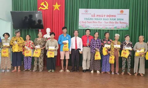 Đồng Tháp: Phát động Tháng nhân đạo 2024 tại huyện Lai Vung