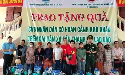 Nhiều hoạt động tri ân nhân dân khu vực biên giới Nghệ An, Quảng Trị