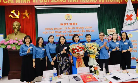 Đại hội công đoàn cơ quan Trung Ương hội Chữ thập đỏ Việt Nam lần thứ XII, nhiệm kỳ 2023 - 2028